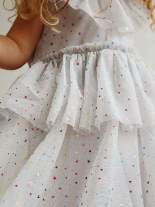 Konges Slojd Kids Dress Tulle Light Blue