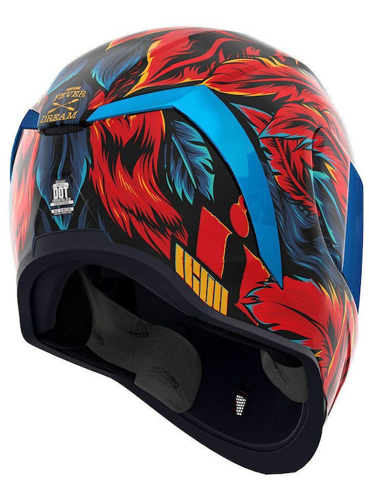 Icon Airform Fever Dream Κράνος Μηχανής Full Face DOT