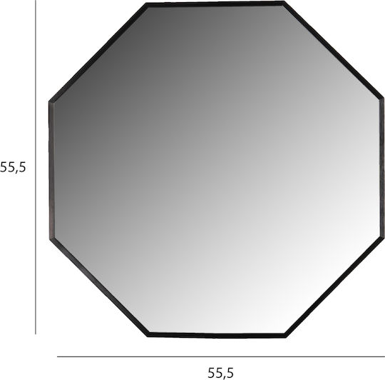 HomeMarkt Καθρέπτης 55.5x55.5cm HomeMarkt Καθρέπτης 55.5x55.5cm