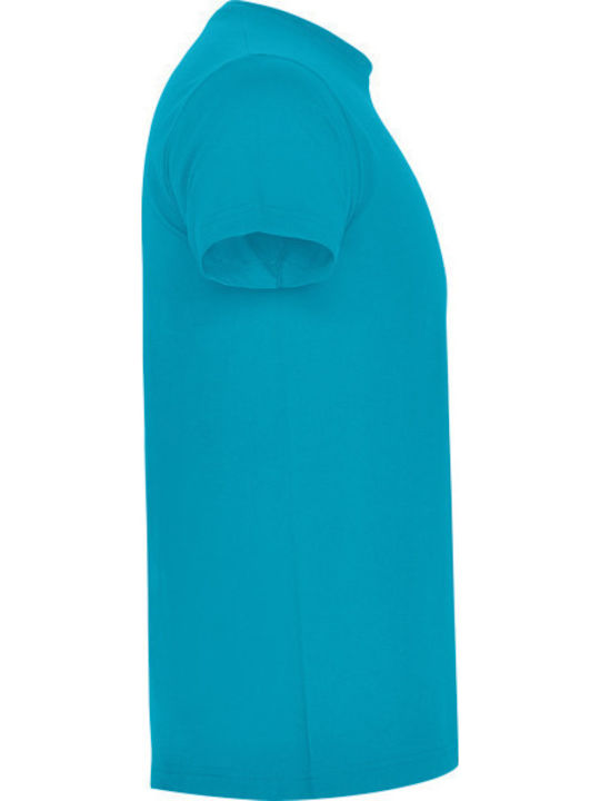 Kurzarmbluse Turquoise