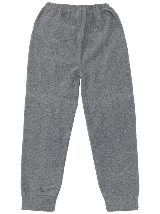 Ustyle Kids' Pajamas Winter Fleece Gray