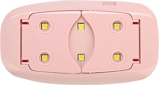 Foxy Mini Επαναφορτιζόμενο Φουρνάκι Νυχιών LED 6W Ροζ
