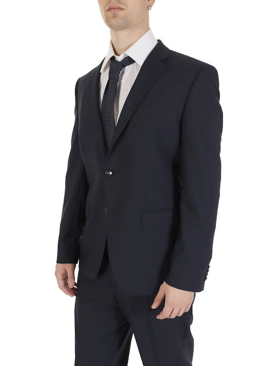 Hugo Boss Men's Suit Jacket Slim Fit Blue