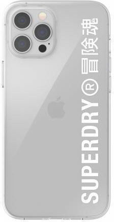Superdry Snap Back Cover Σιλικόνης Λευκό (iPhone 12 Pro Max)