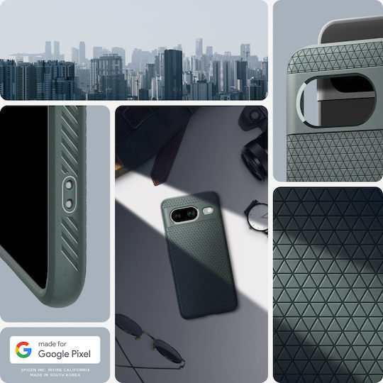 Spigen Liquid Air Back Cover Silicone Green (Google Pixel 8)