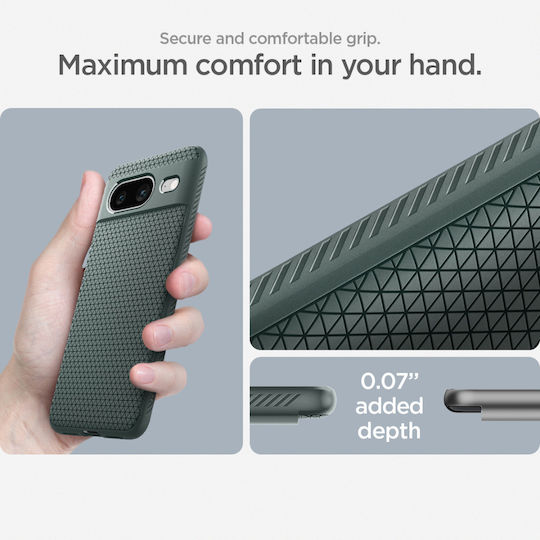 Spigen Liquid Air Back Cover Silicone Green (Google Pixel 8)