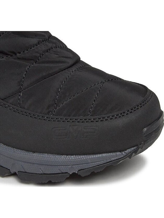 Damenstiefel mit Pelz Schwarz