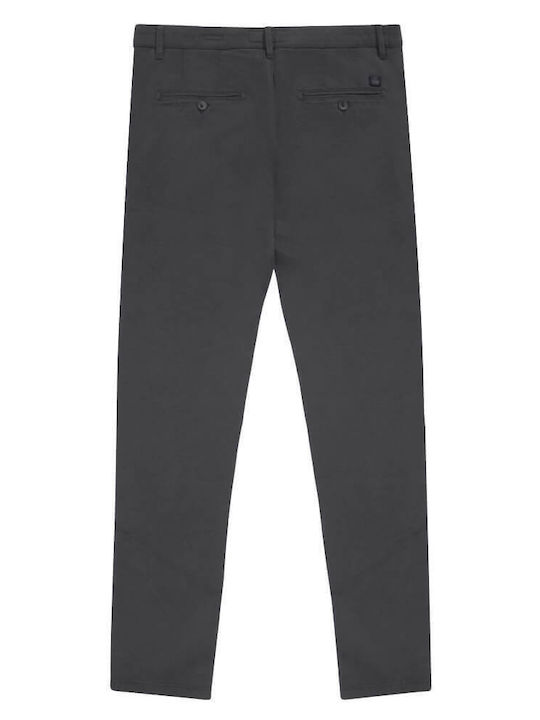 Prince Oliver Men's Trousers Chino Dark grey