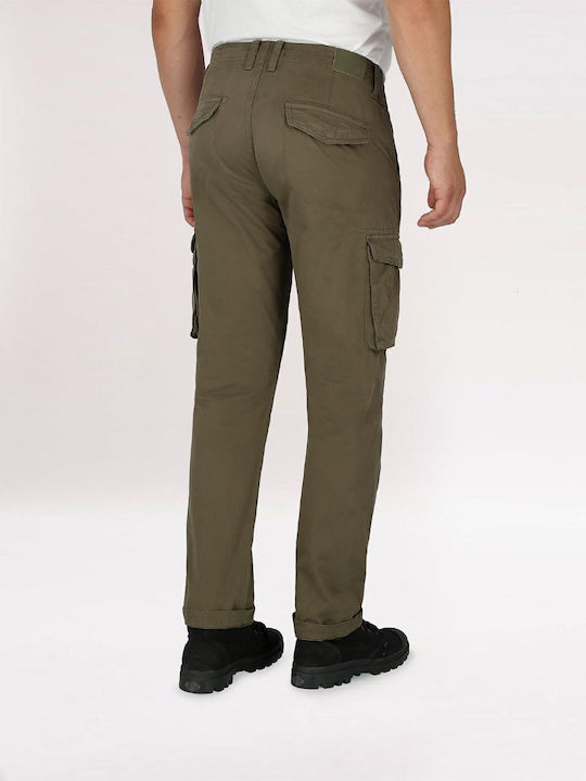 Volcano Men's Trousers Cargo Olive Green