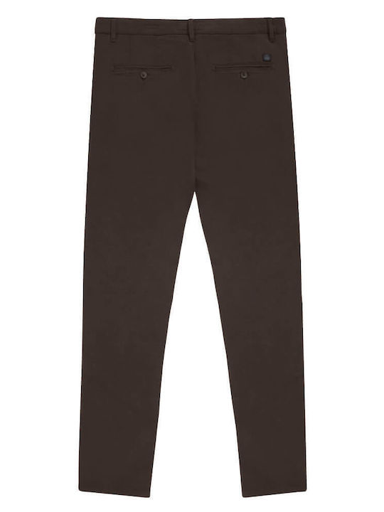 Prince Oliver Men's Trousers Chino coffee