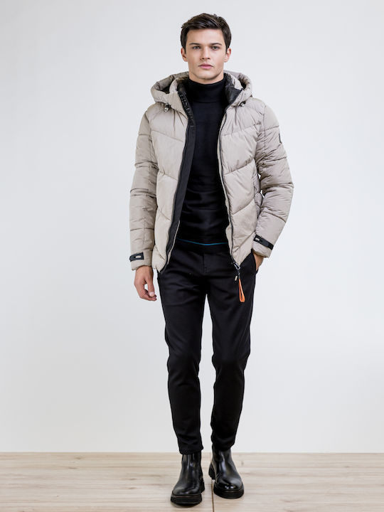 District Herren Winter Jacke Puffer MORE