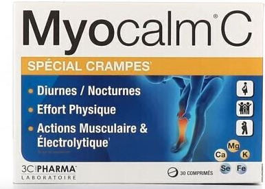 3C Pharma Myocalm Supplement for Joint Health 30 Tablets