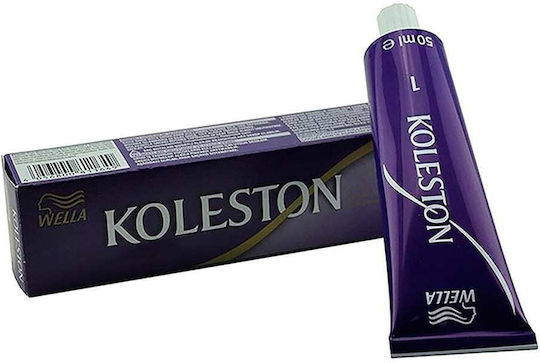 Wella Koleston Vopsea De Păr 8/74 Blond Deschis Ciocolatiu Roșcat 60ml