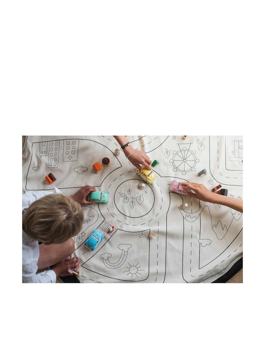 Play&go Χαλάκι Δραστηριοτήτων Μπεζ 140x140cm