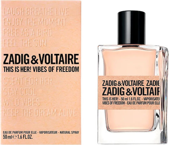 Zadig & Voltaire This Is Her! Vibes Of Freedom Eau de Parfum 50ml