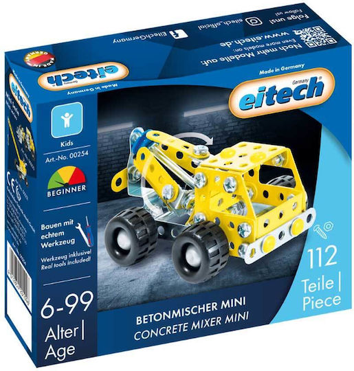 Eitech Παιχνίδι Κατασκευών Μεταλλικό Μπετονιέρα