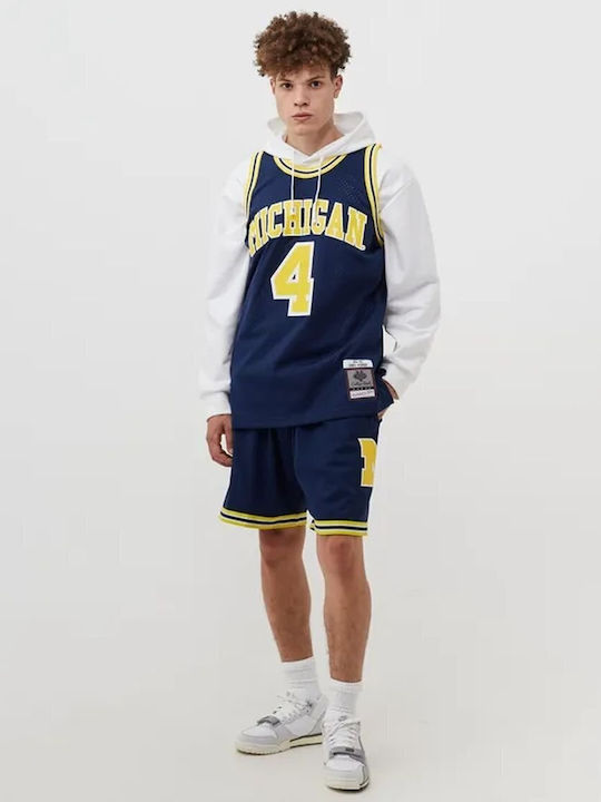 NCAA Michigan Chris Webber Ανδρική Φανέλα Εμφάνισης Μπάσκετ
