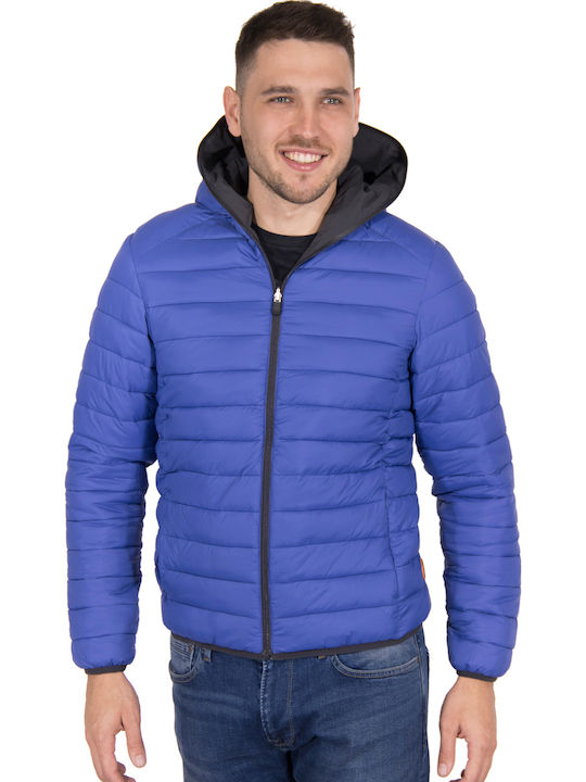 Winter Jacket Grey Black