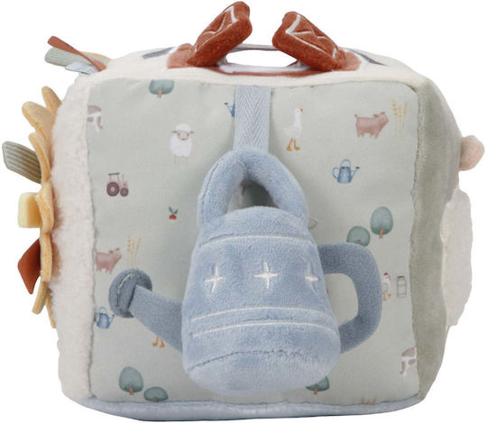 Little Dutch Activity Cube Little Farm made of Fabric with Sounds for 0++ Months