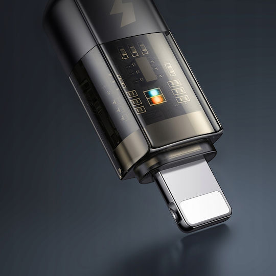 Mcdodo LED USB-C to Lightning Cable 36W Μαύρο 1m CA-3160