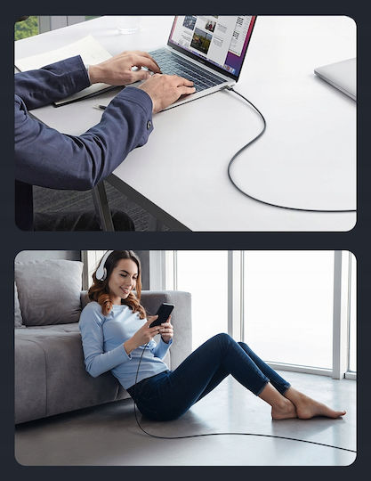 Mcdodo LED USB-C to Lightning Cable 36W Μαύρο 1m CA-3160