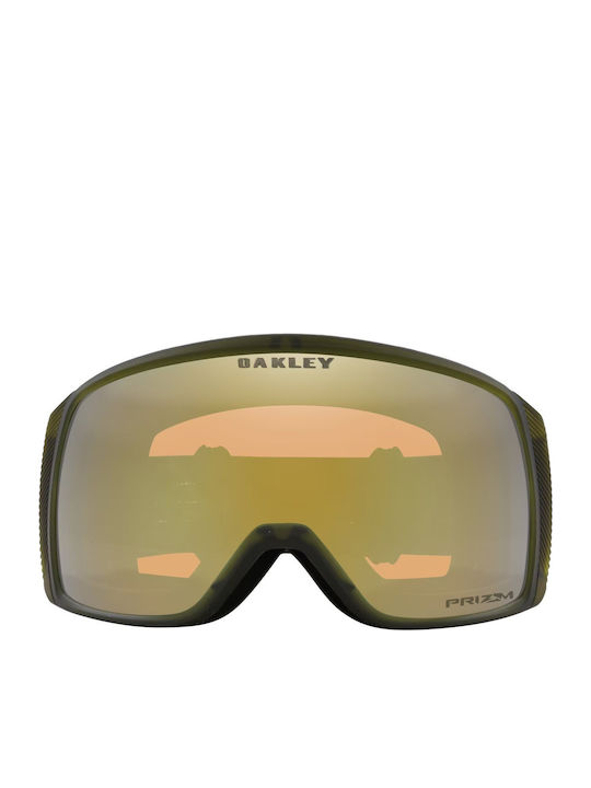 Oakley Flight Tracker S Μάσκα Σκι & Snowboard Ενηλίκων Πράσινη με Φακό Φιμέ σε Πράσινο Χρώμα Oakley Flight Tracker S Μάσκα Σκι & Snowboard Ενηλίκων Πράσινη με Φακό Φιμέ σε Πράσινο Χρώμα
