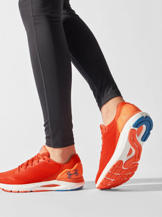 Ua Hovr Sonic 6 Sport Shoes Running Red