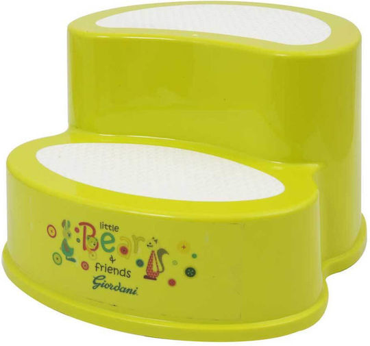 Giordani Doppelter Kinder Tritthocker Bad Gelb