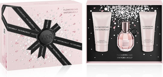 Viktor & Rolf Flowerbomb Γυναικείο Σετ με Body Lotion