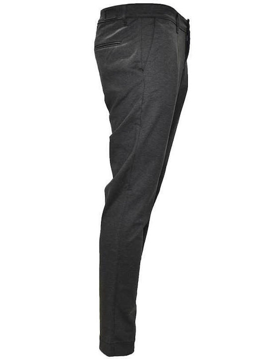 Damaged Jeans D10A Men's Trousers in Slim Fit Gray D10A