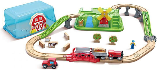 Hape Ferma Set cu Trenuleț pentru 3+ ani+ Ani