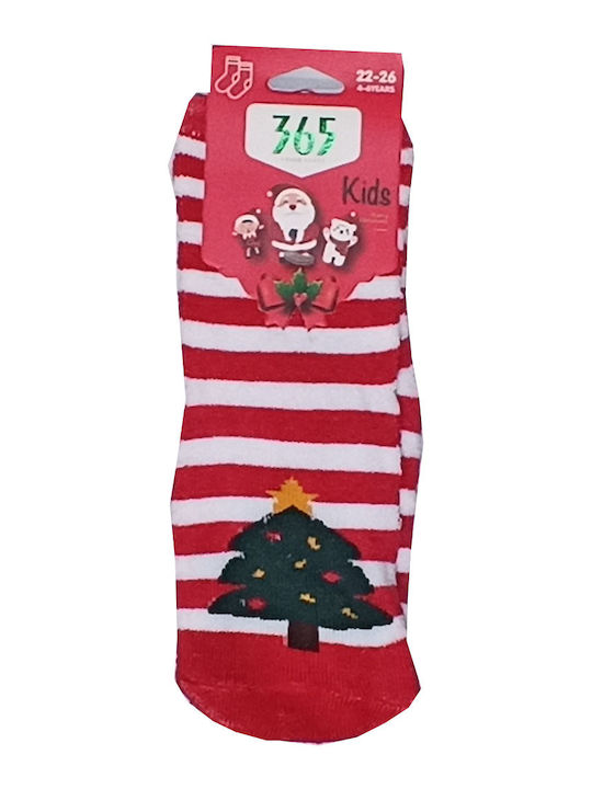 365 Charm Socks Kinderstrümpfe Rutschfest Red