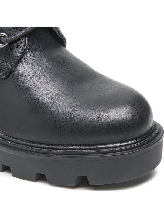Ghete Dama Chelsea Culoare Full Face Negru