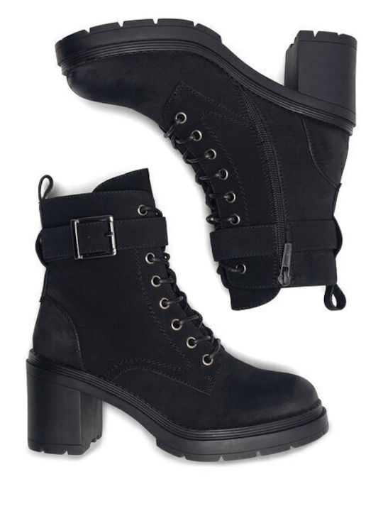Stiefeletten Damen Schwarz