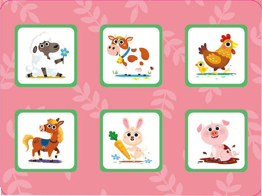 Auzou Магнитна Конструктивна Игра My First Magnetic Lotto за Деца 3+ години+ Години