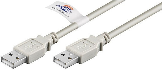 Goobay 2m USB 2.0 Cable A-Male Gray (50796)