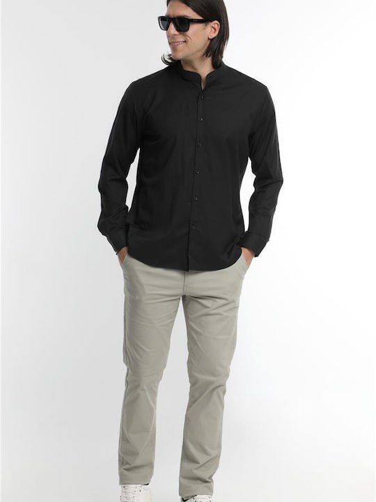 Langärmlig Hemd Black