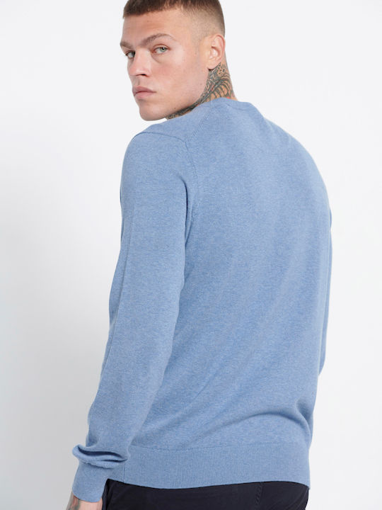 Πουλόβερ Μακρυμάνικο Stone Blue Mel