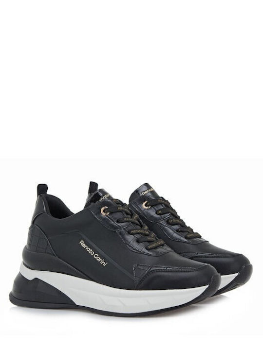 Renato Garini Damen Sneakers Schwarz