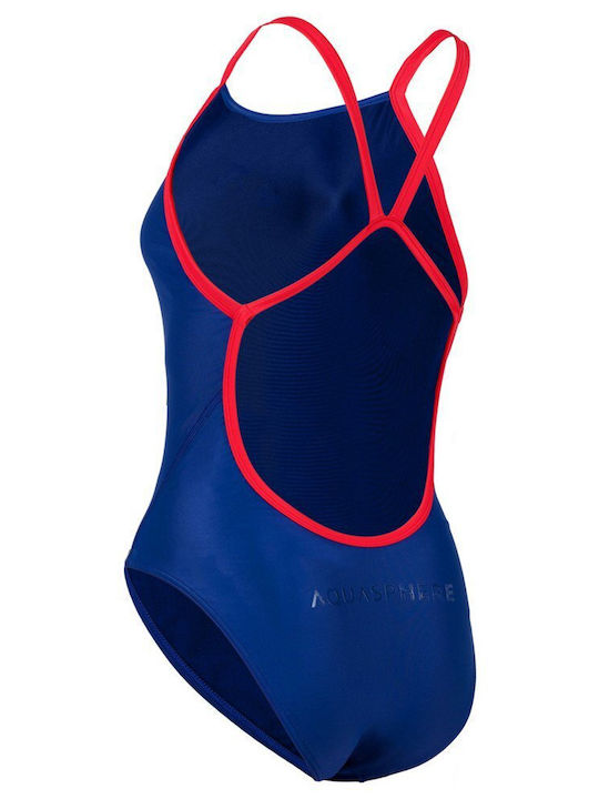 Aqua Sphere One-Piece Swimsuit Blue