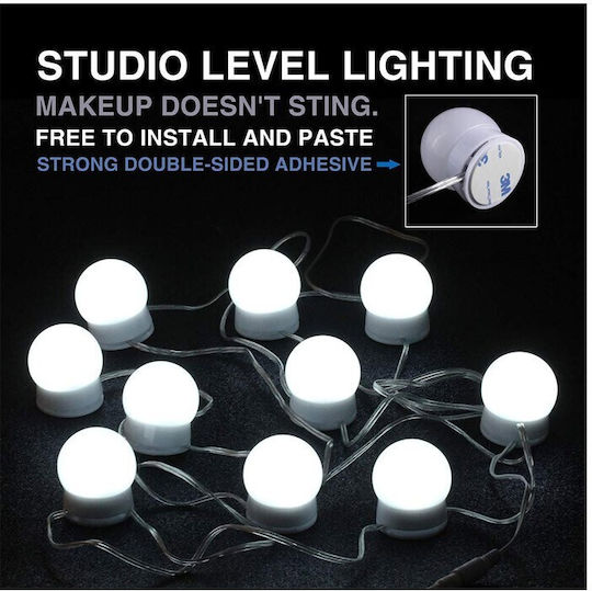 Electric Vanity Mirror LED Light