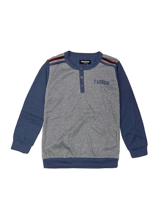 Ustyle Kids' Pajamas Winter Cotton Gray