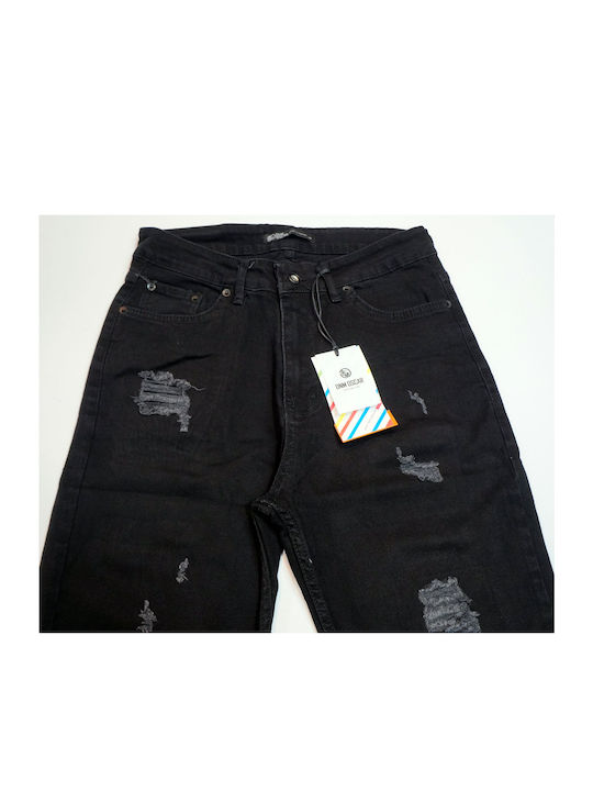 Oscar Denim Pantaloni de Bărbați din Jean BLACK JN2061