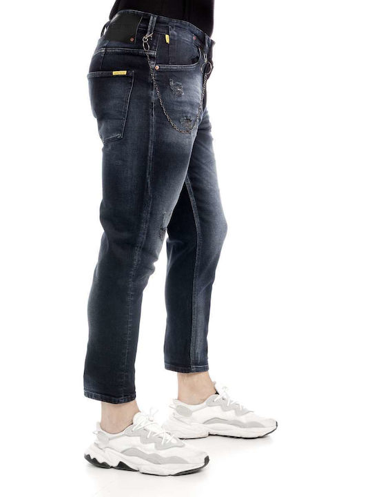 Scinn Herren Jeanshose in Baggy Linie Blue