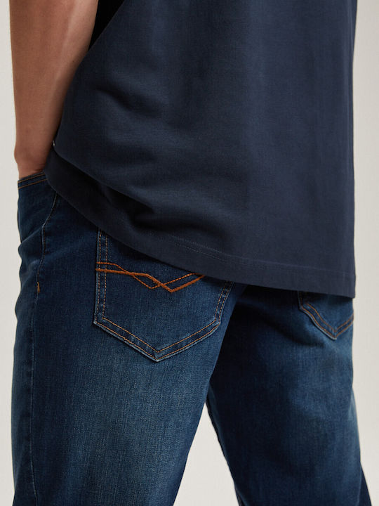 Men's Jeans Pants with Slim Application Blackhart 234 Navy