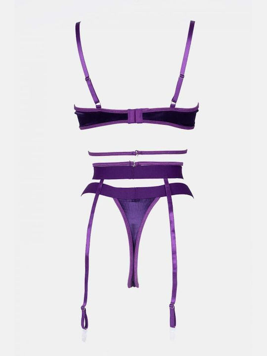 Decoro Sexy Bodysuit Purple