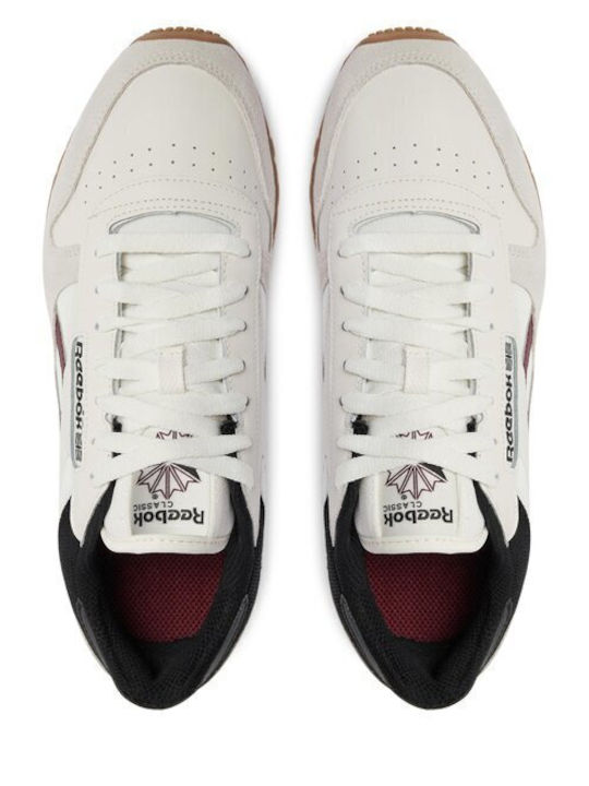 Classic Leather Ανδρικά Sneakers Λευκά