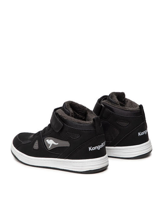 Kids Sneakers High with Scratch Black