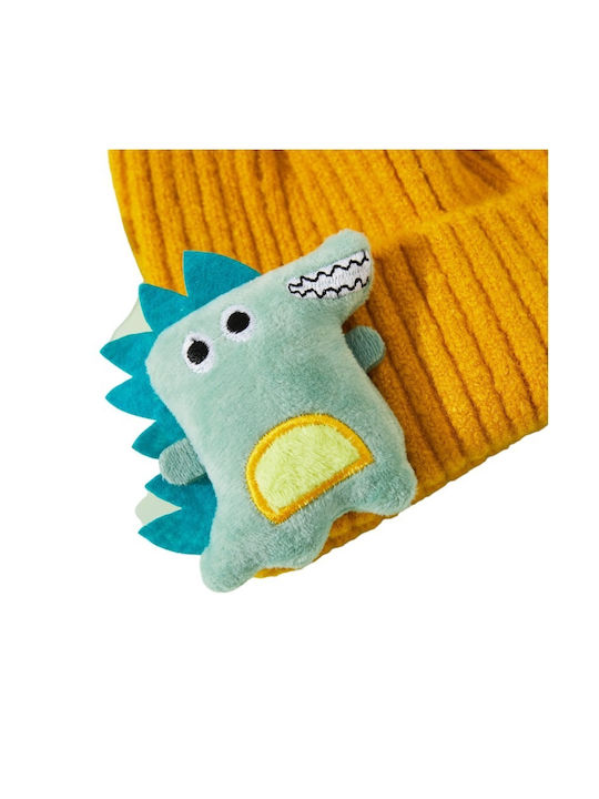 TakTakBaby Kids Beanie Knitted Yellow