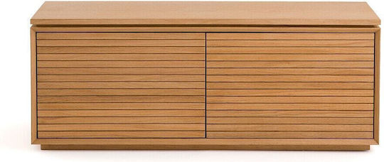 Έπιπλο TV Επιδαπέδιο Ξύλο δρυ 120x45x46.5εκ.